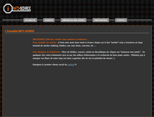 Tablet Screenshot of info-soiree.com